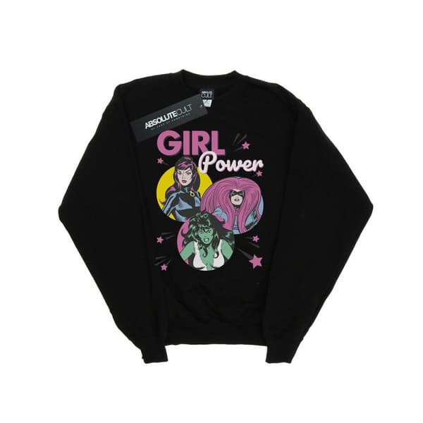 Marvel Comics Boys Girl Power Sweatshirt