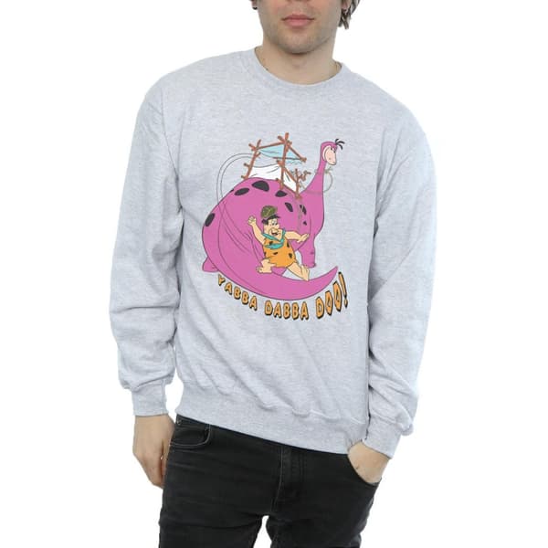 The Flintstones Mens Yabba Dabba Doo Sweatshirt