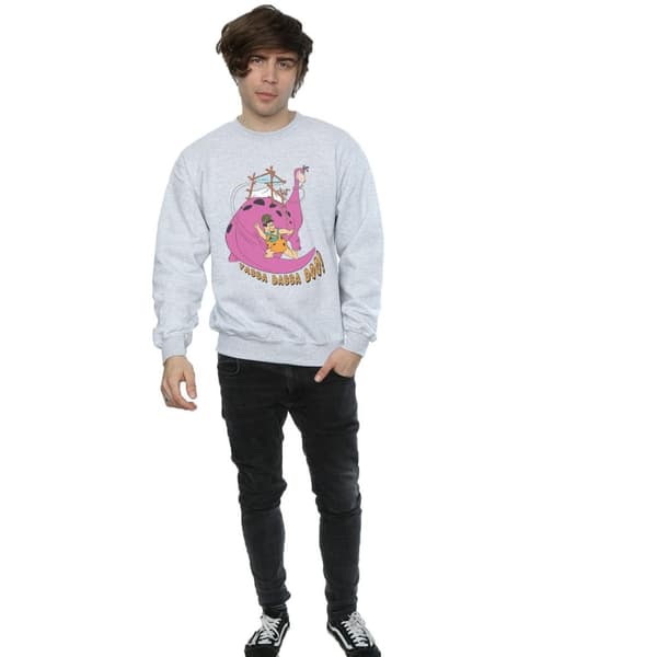 The Flintstones Mens Yabba Dabba Doo Sweatshirt