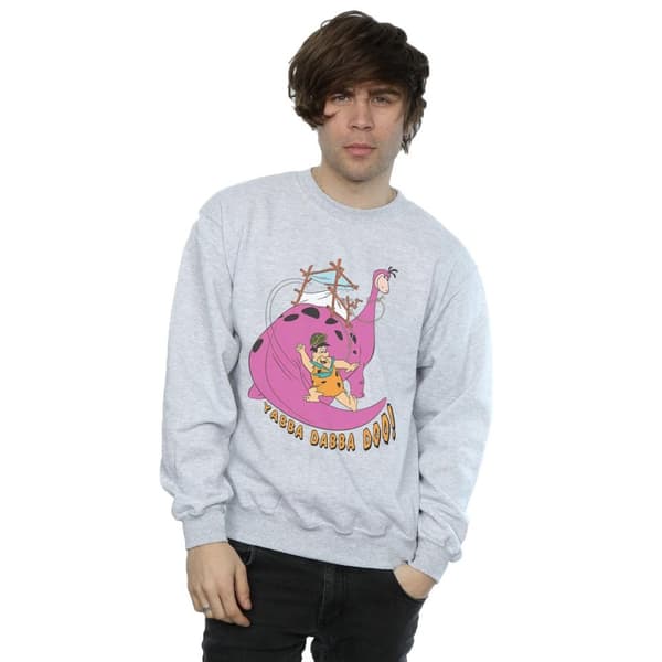 The Flintstones Mens Yabba Dabba Doo Sweatshirt