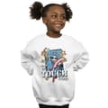 Miniatyrbillede 2 af 3: Marvel Girls Captain America Made Of Tough Stuff Sweatshirt