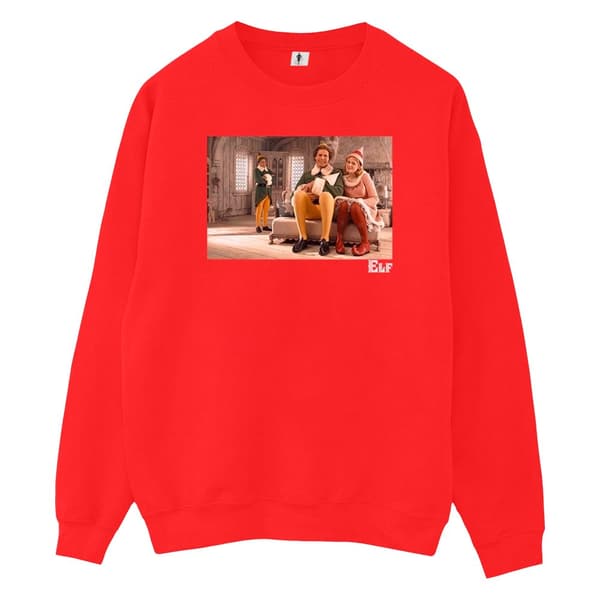 Elf Mens Family Shot Sweatshirt
