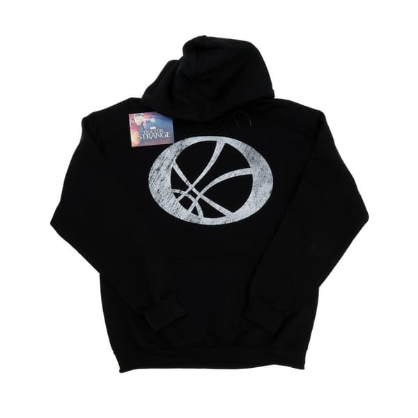 Marvel Mens Doctor Strange Symbol Hoodie Black XL
