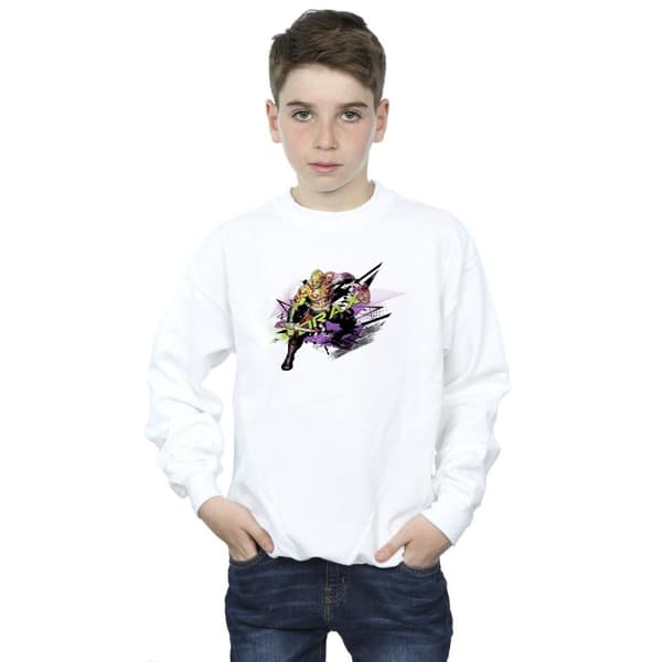 Marvel Boys Guardians Of The Galaxy Abstract Drax Sweatshirt