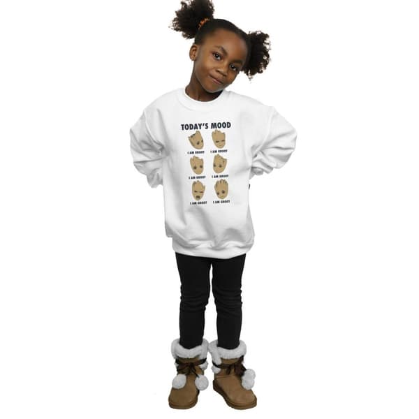 Marvel Girls Guardians Of The Galaxy Groot Today´s Mood Sweatshirt