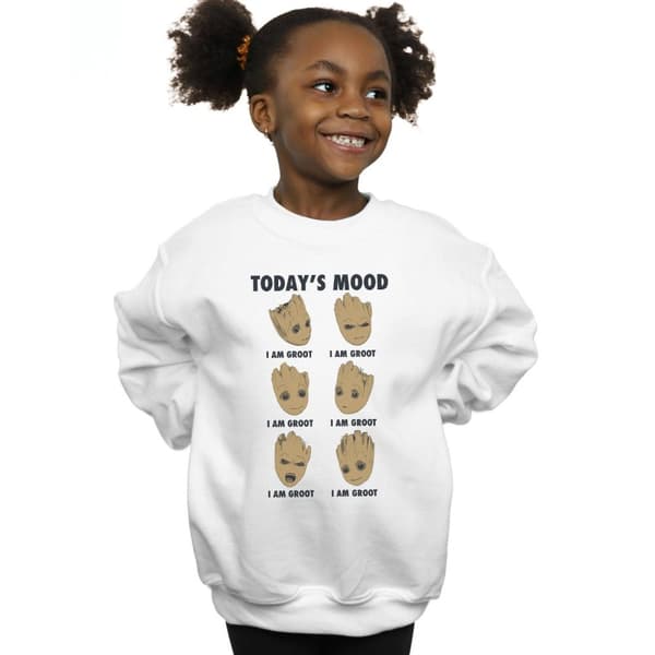 Marvel Girls Guardians Of The Galaxy Groot Today´s Mood Sweatshirt