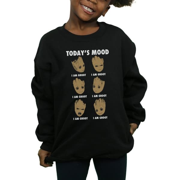 Marvel Girls Guardians Of The Galaxy Groot Today´s Mood Sweatshirt