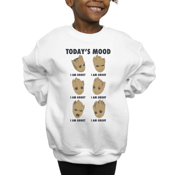 Marvel Girls Guardians Of The Galaxy Groot Today´s Mood Sweatshirt