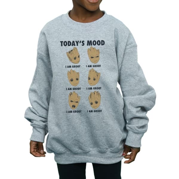 Marvel Girls Guardians Of The Galaxy Groot Today´s Mood Sweatshirt