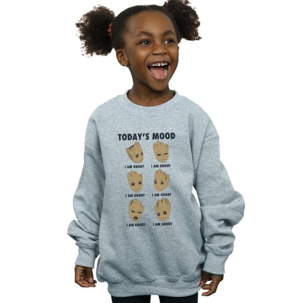 Marvel Girls Guardians Of The Galaxy Groot Today´s Mood Sweatshirt