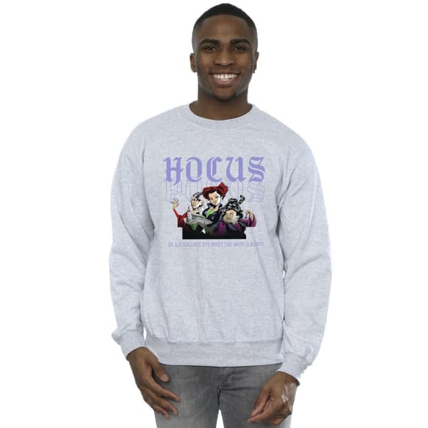 Disney Mens Hocus Pocus Hallows Eve Sweatshirt