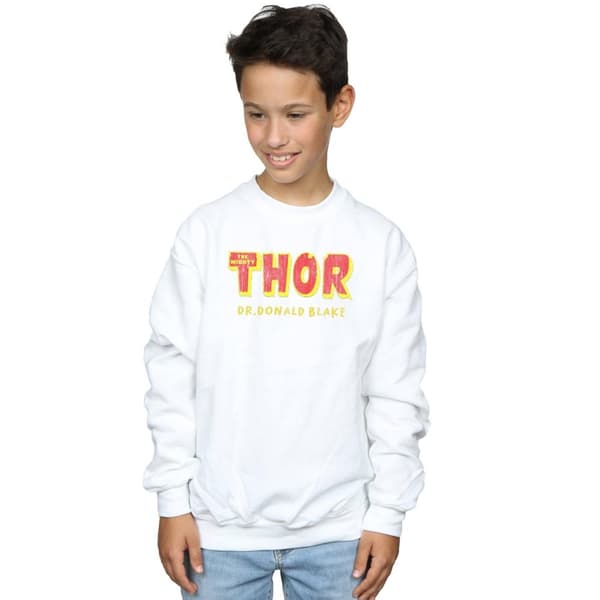 Marvel Boys Thor AKA Dr Donald Blake Sweatshirt