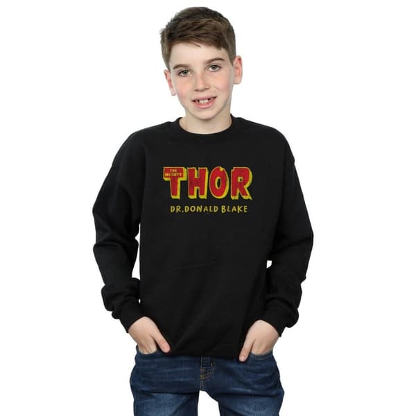 Marvel Boys Thor AKA Dr Donald Blake Sweatshirt