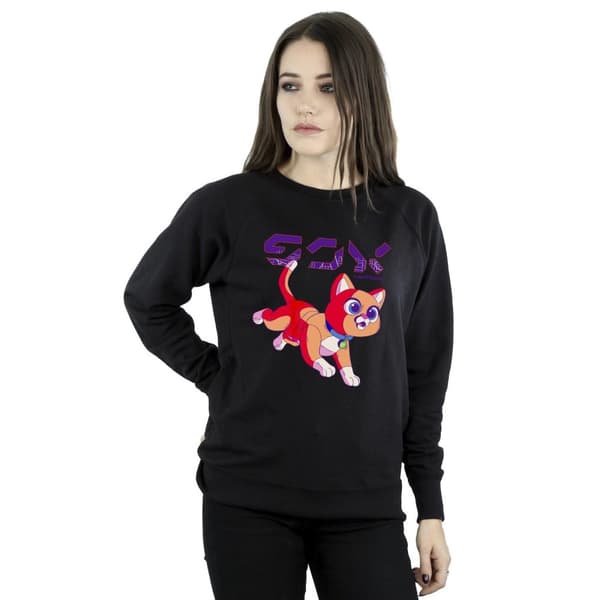 Disney Womens/Ladies Lightyear Sox Digital Cute Sweatshirt