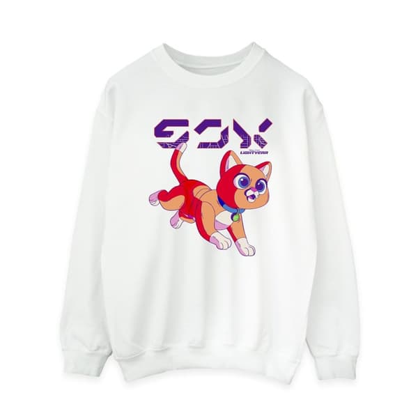 Disney Womens/Ladies Lightyear Sox Digital Cute Sweatshirt