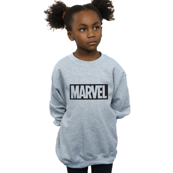 Marvel Girls Logo Outline Sweatshirt