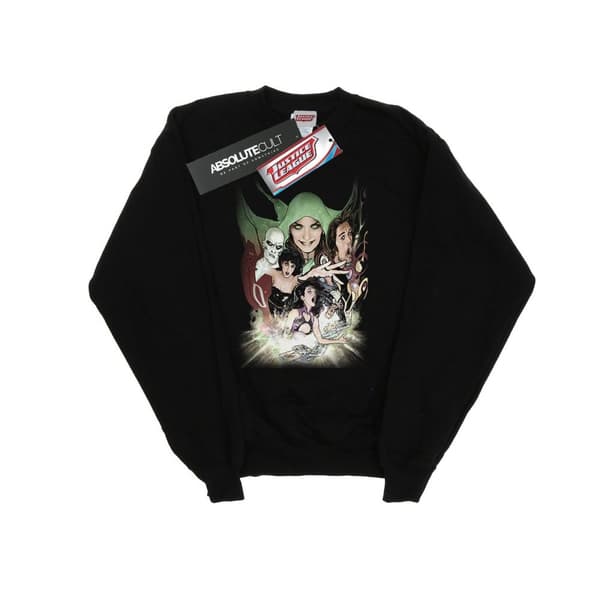 DC Comics Womens/Ladies Justice League Dark Cover Sweatshirt