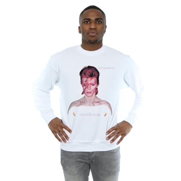 David Bowie Mens My Love For You Sweatshirt