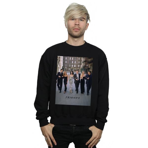 Friends Mens Champagne And Flowers Sweatshirt