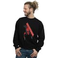 Miniatyrbillede 2 af 5: Marvel Mens Deadpool Hang Split Sweatshirt