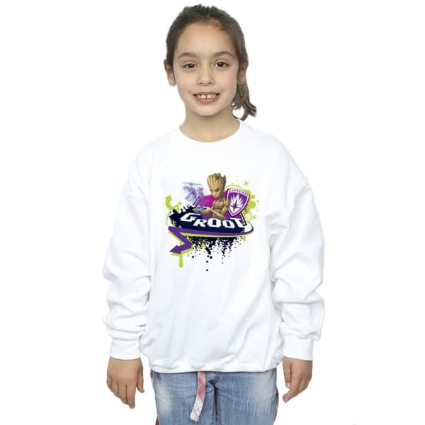 Marvel Guardians Of The Galaxy Groot Gaming Holo Sweatshirt för flickor