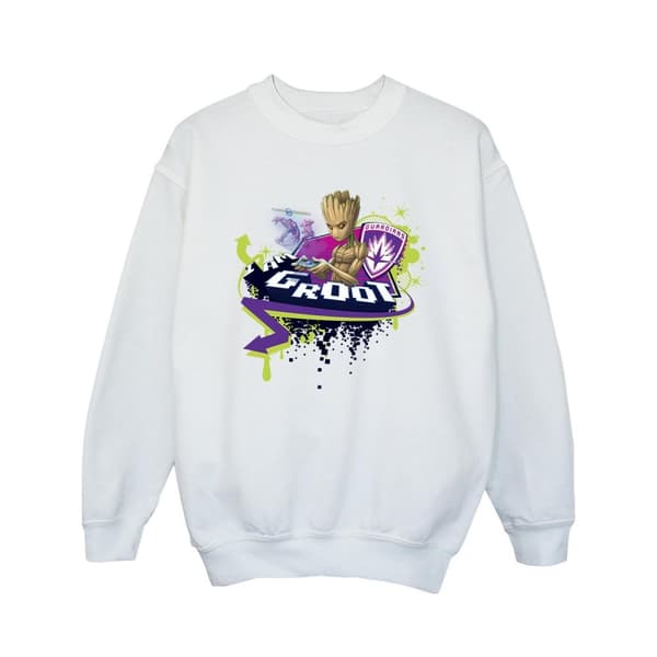 Marvel Guardians Of The Galaxy Groot Gaming Holo Sweatshirt för flickor