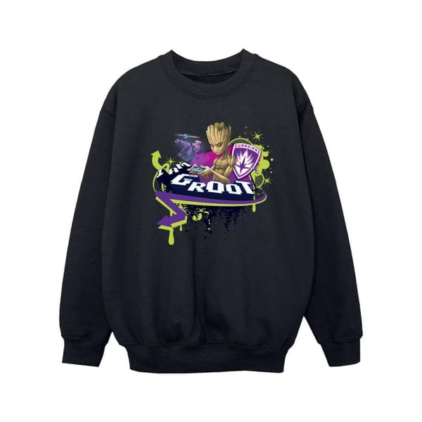 Marvel Guardians Of The Galaxy Groot Gaming Holo Sweatshirt för flickor
