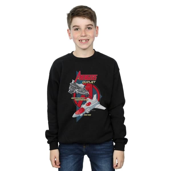 Marvel Boys The Avengers Quinjet 1969 Sweatshirt
