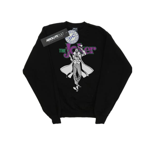 DC Comics Mens Joker Pose Sweatshirt