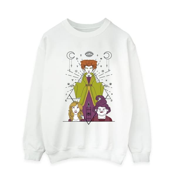 Disney Mens Hocus Pocus Candle Sweatshirt