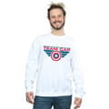 Miniatyrbilde 2 av 3: Marvel Mens Captain America Civil War Team Cap Sweatshirt