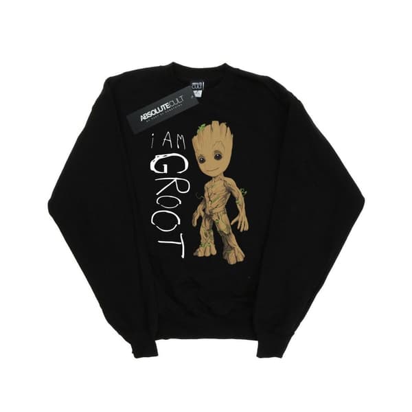 Marvel Guardians Of The Galaxy I Am Groot Scribbles-tröja för flickor