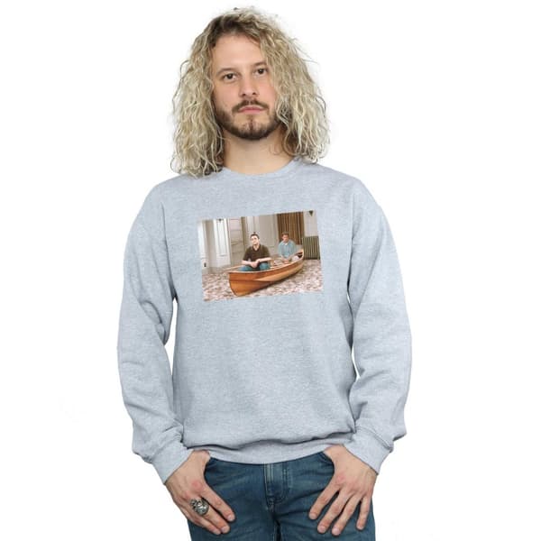 Friends Mens Boat Photo Sweatshirt