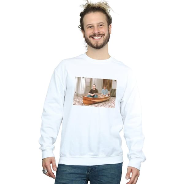 Friends Mens Boat Photo Sweatshirt
