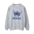 Miniatyrbild 1 av 4: Disney Dam/Tjej Lilo And Stitch Ohana Circle Sweatshirt
