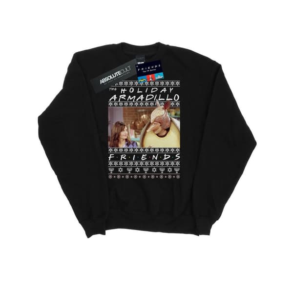 Friends Mens Fair Isle Holiday Armadillo Sweatshirt