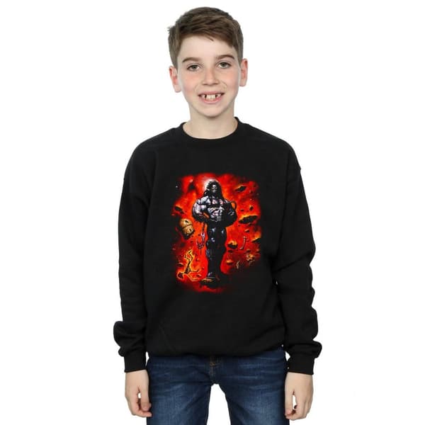 DC Comics Boys Lobo Cosmos Sweatshirt