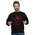 Miniatyrbillede 2 af 3: Marvel Mens Deadpool I´m No Hero Sweatshirt
