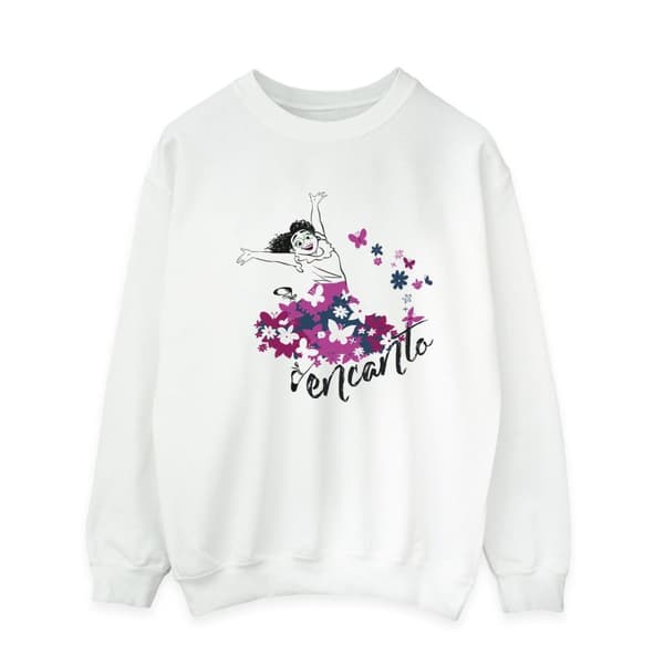 Disney Mens Encanto Mirabel Flower Sweatshirt