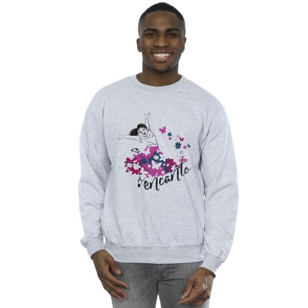 Disney Mens Encanto Mirabel Flower Sweatshirt