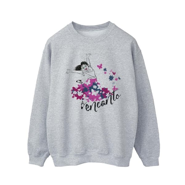 Disney Mens Encanto Mirabel Flower Sweatshirt