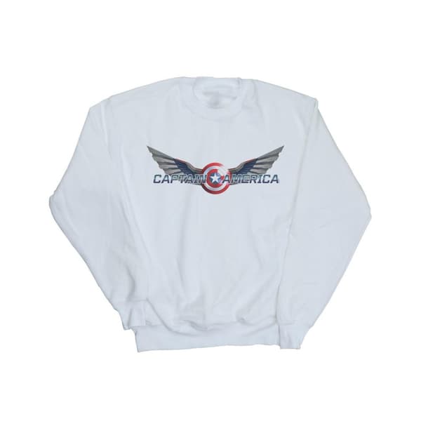 Marvel Womens/Ladies Falcon And The Winter Soldier Captain America Logo Sweatshirt