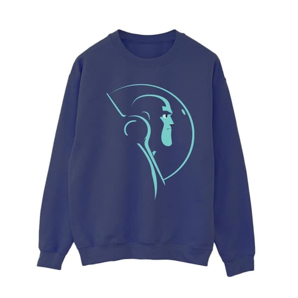 Disney Dam/Tjej Lightyear Rymdhjälm Stare Sweatshirt