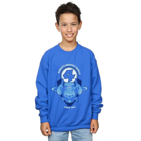 Marvel Boys Fantastic Four Fantasticar Sweatshirt