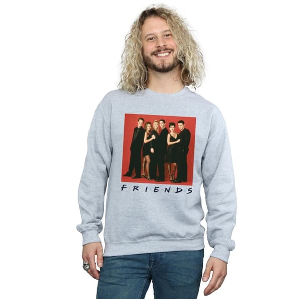 Friends Mens Group Photo Formal Sweatshirt