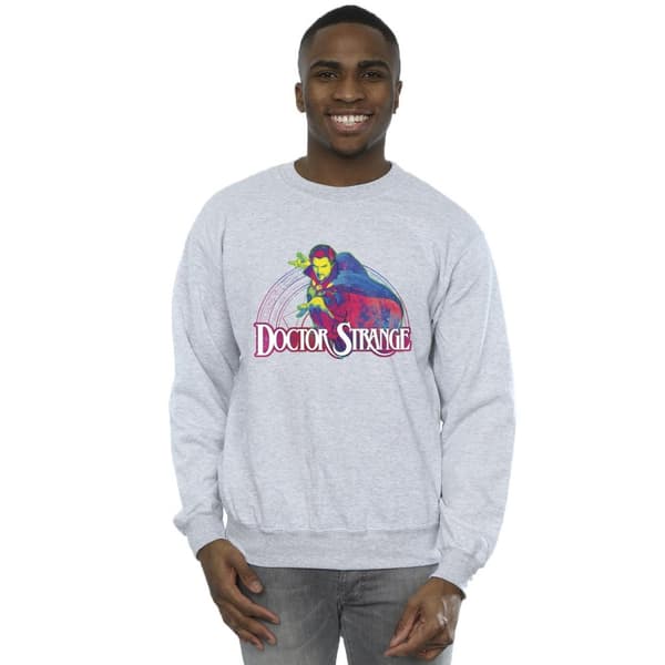 Marvel Mens Doctor Strange Pyschedelic Sweatshirt