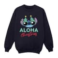 Miniatyrbild 1 av 4: Disney Lilo And Stitch - Sweatshirt med julgransskuggor för kvinnor/damer