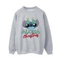 Miniatyrbild 1 av 4: Disney Lilo And Stitch - Sweatshirt med julgransskuggor för kvinnor/damer