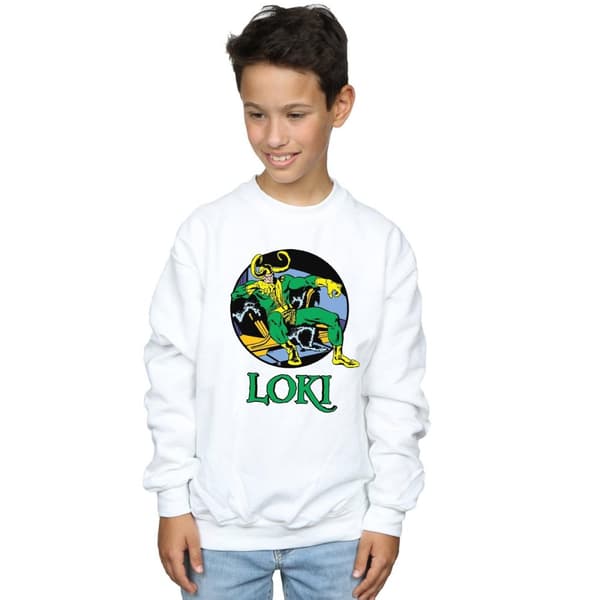 Marvel Boys Loki Throne Sweatshirt