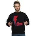 Miniatyrbillede 2 af 3: David Bowie Mens Red Bolt Sweatshirt